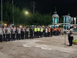 Siap Amankan Malam Takbiran dan Pawai Obor,Polres Sinjai Gelar Apel Gabungan