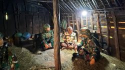 Satgas Yonif 521/DY Edukasi Kesehatan ke Masyarakat Distrik Napua