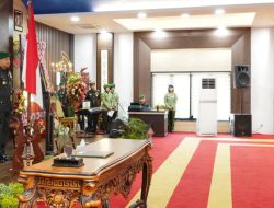 Mayjen TNI Hendy Antariksa Pimpin Sertijab Danyonif 100/Prajurit Setia