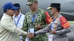 Kapolda Lampung Laporkan Munas HIPMI ke-XVIll Dihadiri Presiden Prabowo Aman kondusif