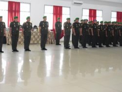 Danrem 132/Tdl Hadiri Sertijab dan Tradisi Satuan Irdam XXIII/PW serta Danpomdam XXIII/PW