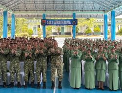Danrem 043/Gatam Dampingi Pangdam XXI/RI Resmikan Fasilitas Baru di Way Kanan