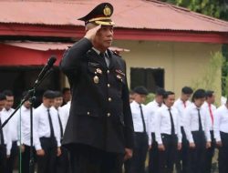 Bacakan Amanat Kepala BPIP, Wakapolres Bone Pimpin Upacara Hari Lahir Pancasila