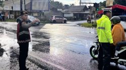 Satlantas dan Sat Samapta Polres Sinjai Commander Wish Pagi Hari
