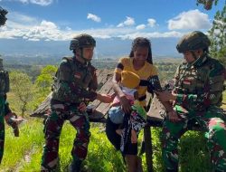 Yonif 521/DY Peduli Pelayanan Kesehatan Gratis bagi Warga Distrik Napua