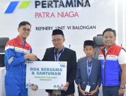 Kilang Balongan Santuni Disabilitas dan Anak Yatim Puluhan Juta Rupiah