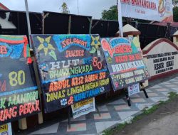 Polres Sinjai Dibanjiri Karangan Bunga, Puncak Hari Jadi Bhayangkara ke-80