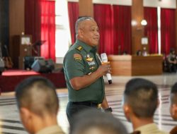 Jelang Prasetya Perwira TNI,Wakasad Berikan Pembekalan kepada Taruna Akmil