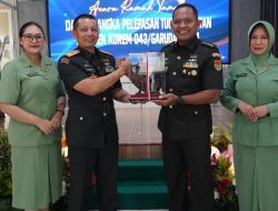 Suasana Haru dan Bangga Terlihat Saat Korem 043/Gatam Lepas Kasiren Terbaiknya