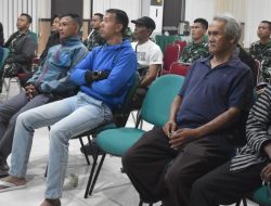 Gelar Nobar Piala Dunia, Korem 043/Gatam Jadikan Ajang Kedekatan TNI dengan Masyarakat