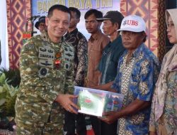 Danrem 043/Gatam Hadiri Panen Raya Nasional bersama Presiden RI