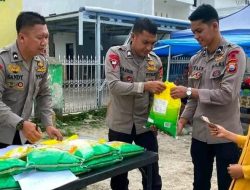 Gerakan Pangan Murah,Brimob Polda Sulsel Hadir Layani Masyarakat