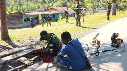 Rajut Kebersamaan TNI dengan Masyarakat dalam Aksi Bersihan Pasar