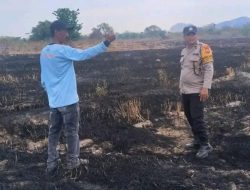 Polres Maros Ajak Masyarakat Cegah Kebakaran Lahan di Musim Kemarau