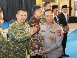 Danrem 043/Gatam Hadiri Syukuran HUT Bhayangkara ke-80 Polda Lampung