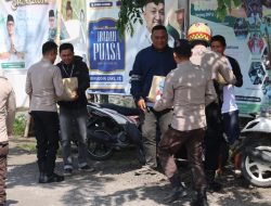 Wujud Peduli Sesama, Para Tukang Ojek Jadi Sasaran Jumat Berkah Polres Sinjai