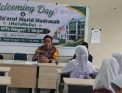 Jadi Narasumber di MTsN 3 Sinjai,Iptu Tenri Gangka Beberkan Bahaya Bullying dan Narkoba