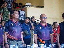 Dansat Brimob Polda Sulsel Hadiri Pembukaan Kejuaraan Menembak Kapolda Sulsel Cup XI