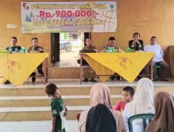 Pemdes Negeri Galih Rejo Salurkan BLT April–Juni Rp900.000 Per KPM