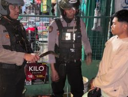 Tingkatkan Patroli Malam, Sat Samapta Polres Sinjai Persempit Ruang Gerak Pelaku Kejahatan