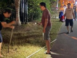 Songsong HUT RI ke-81,Warga Bintoro Demak Pasang Umbul-umbul
