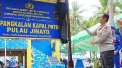 Kapolda Sulsel Resmikan Pos Pangkalan Kapal Patroli Polairud di Pulau Jinato