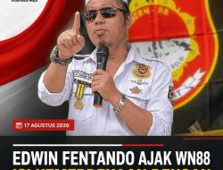 Edwin Fentando Ajak WN88 Isi Kemerdekaan dengan Aksi Nyata di HUT RI ke-81