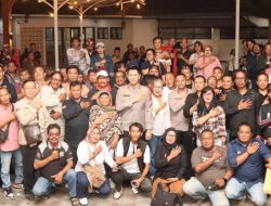 AKBP Prianggo PM Kenalkan Sebagai Kapolres Indramayu ke Puluhan Insan Pers
