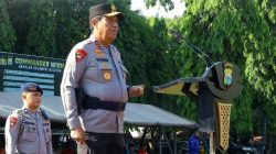Perkuat Sinergi Lintas Sektoral,Kapolda Sulsel Pimpin Apel Gelar Pasukan Kesiapan Hadapi Karhutla