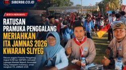 Ratusan Pramuka Penggalang Meriahkan ITA JAMNAS 2026 Kwaran Sliyeg