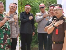 Jembatan Merah Putih Presisi di Wilayah Awangpone Diresmikan Presiden Prabowo