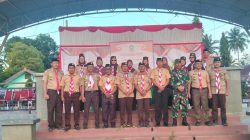 Apel Besar Pramuka ke-65 Kemah Penggalang Penegak Kwarran Sinjai Tengah Meriah