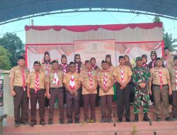 Apel Besar Pramuka ke-65 Kemah Penggalang Penegak Kwarran Sinjai Tengah Meriah