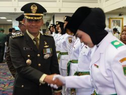 Kolonel Kav Roli Dewanto Hadiri Pengukuhan Paskibraka Provinsi Lampung 2026