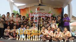 Pangkalan Pramuka SMPN 1 Anjatan Sabet Juara Umum Jamran HUT GP ke-65 Kwarran Anjatan