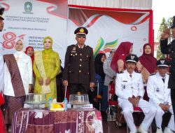 Upacara HUT Kemerdekaan RI ke-81 Tingkat Kecamatan Sinjai Tengah Berlangsung Kondusif
