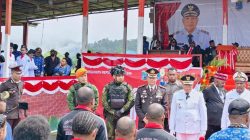 Semangat Kemerdekaan RI ke-81, Pos Kout Elelim Laksanakan Upacara dan perlombaan