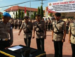AKBP Jamal Fathur Rahman Pimpin Sertijab Wakapolres dan Kasat Samapta Polres Sinjai