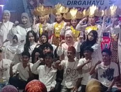 Tarian Sembah Adat Lampung Meriahkan Puncak HUT RI ke-81 di Langkapura Baru