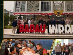 Satgas Yonarmed 13/Nanggala Ikuti Kegiatan Lentera Batas Negeri BI di PLBN Badau