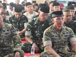 Perkuat Semangat Pengabdian,Korem 043/Gatam Gelar Maulid Nabi dan HUT ke-79