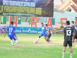 Danrem 132/Tadulako Resmi Buka Turnament Sepak Bola Piala Pangdam XXIII/PW
