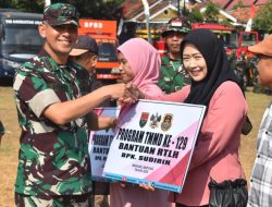 Kasrem 043/Gatam Dampingi Kasdam XXI/RI Tutup TMMD ke-129 di Bandar Lampung