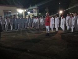 Camat dan Kapolsek Kukuhkan Paskibraka Tingkat Kecamatan Sinjai Barat
