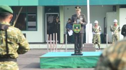 Upacara HUT ke-81 RI di Korem 043/Gatam Berlangsung Khidmat