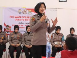 Rangkaian HUT ke-78, Polwan Polres Sinjai Edukasi Cegah Kekerasan Seksual kepada Siswa SD
