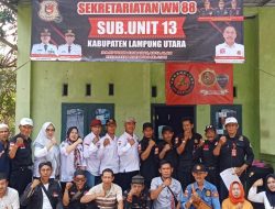 Penuh Kekompakan,WN88 Sub Unit 13 Lampung Utara Gelar Rakor