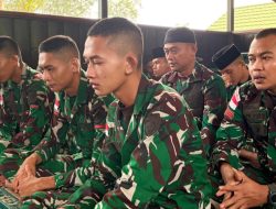 Pererat Ukhuwah di Garis Batas, Satgas Yonarmed 13/Nanggala Peringati Maulid Nabi Muhammad SAW