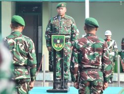 Upacara Bulanan Korem 043/Gatam, Ini Pesan Pangdam XXI/Radin Inten