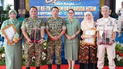 Usia 79 Tahun, Korem 043/Gatam Teguhkan Komitmen Pengabdian untuk Lampung
